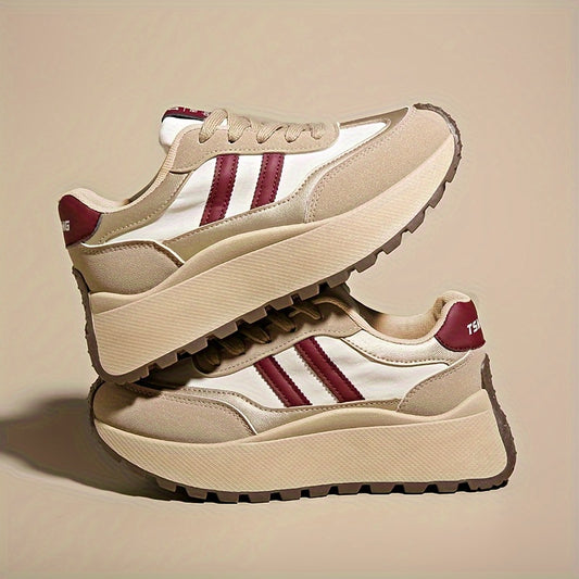 Comfort Chic Platform Trainers